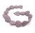 Multicolor Heart Shaped  Lava Stone  Loose Bead  Charm Natural Stone Beads For DIY Jewelry Making