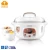 Import Multifunctional Slow Cooker with Triple Ceramic Stew Pots from China