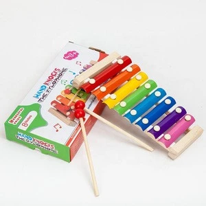 Music Instrument Toy Wooden Frame Xylophone Children Kids Toys Baby Educational Toys Gifts With 2 Mallets