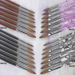 Nail Brush, Kolinsky Sable Nail Brush, Acrylic Brush, Cosmetic Brush