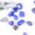 Import Natural blue agate crushed stones Mini irregular crystal gravel from China