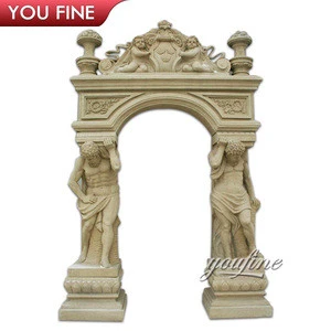 Natural Carving Marble Door Surround For Sale