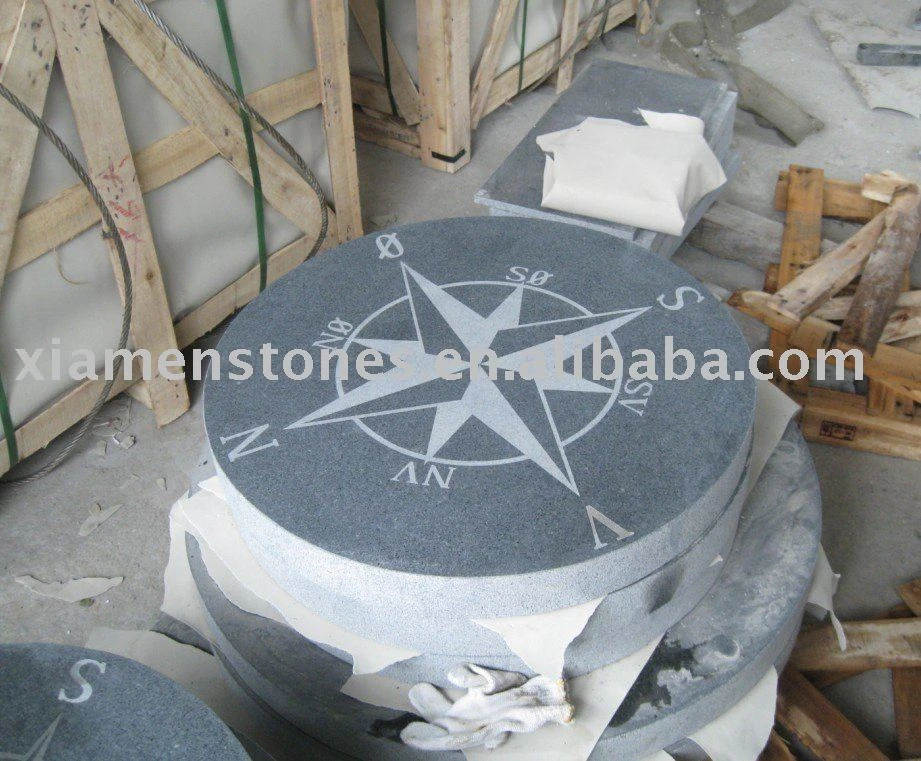 natural stone carving compass