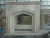 Natural stone carving fireplace marble fireplace molds white color polishing for indoor use