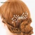 Import Neoglory 2020 Bridal Party Hair Accessory Zircon Brass Branch Leaf Shining Wedding Comb Middle East from China