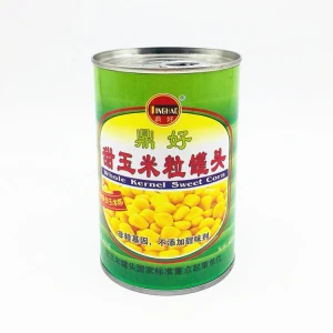 New 420g crop canned sweet corn vacuum packed in tins sweet corn in can