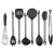 Import New 8-piece cookware set non-stick heat-resistant food grade silicone kitchen utensils from China