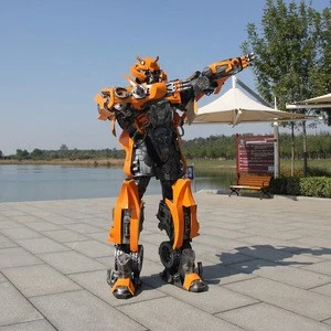 New Arrival Realistic Human Cosplay Amusement Park Robot Costume