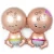 Import New baby series aluminum foil childrens toys Angel Baby Birthday helium balloon for holiday party decor from China