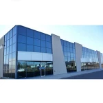 New beautiful and fashionable aluminium window curtain wall aluminum curtain wall profile glass curtain wall price door security