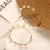 Import New Boho White Pearl Round Circle Hoop Earrings Women Gold Color Big Earings Jewelry Statement Earrings from China
