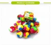 New china fruit candy sweet toys with block ball