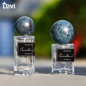 New Design Creative Ball Cap clear 30ml 50ML Perfume Bottle Empty Atomizer Perfume Bottles