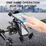 New Design High Quality Universal Bike Mount Adjustable Bicycle Cycle Phone Holder Shockproof Bike Mobile Phone Holder