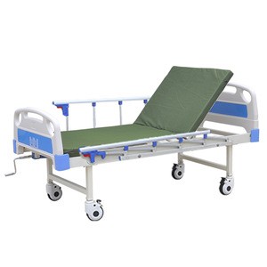 New design manual one crank hospital bed for sale