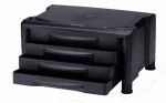 New design Office plastic mobile equipment 4 Drawer Filing Cabinet