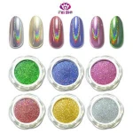 NEW high Quality 6 colors Rainbow Pearls Unicorn Holographic Pigment