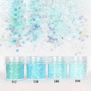 New Shift Color Biodegradable Cosmetic Glitter For Textile Nail Art Crafts Leather