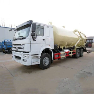 New SINOTRUK howo 6x4 20m3 vacuum sewage suction truck for Zambia