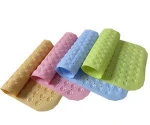 new style PVC bath mat kids non-slip shower mat Baby shower mat with strong suction cups