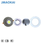 New Style Trimless Fire Rated Outdoor Up Down Wall Lights Recessed Downlight Built In Driver