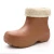 Import New Styles! Women Removable Winter Warm Waterproof Anti-Slip EVA Rain Boots with Thick Soles from China