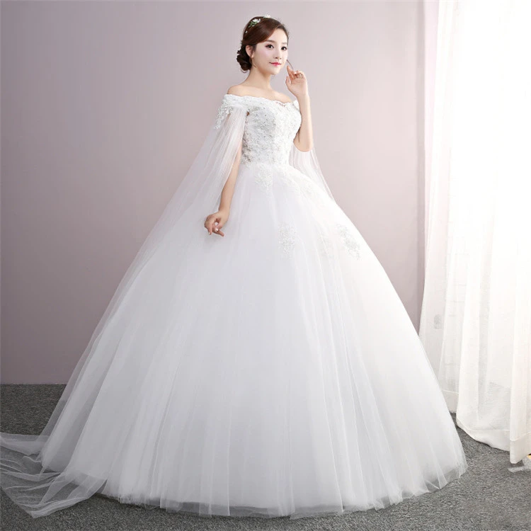 new white one shoulder bridal wedding dress lace women bridal gowns