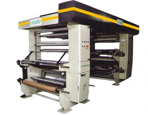 Buy Non Woven Flexo Printing Machine 4 Color 1600mm Stack Type Three ...