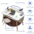 Import Nordic simple home office computer student writing desk with cabinet office modern bedroom study gaming desk from China
