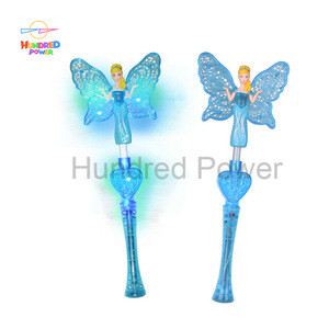 Buy Novelty Flashing Light Up Magic Optical Butterfly Wands Colorful ...