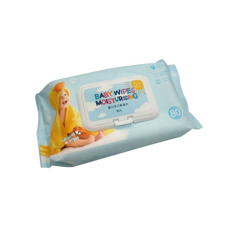 OEM 80 sheets baby wet wipes