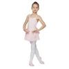 OEM Camisole Backless Girls Ballet Leotard Dancewear With Skirt
