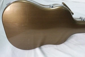 oem music instrument case for guitar / abs guitar hard acoustic guitar case