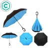 OEM what you need C shape Reverse Umbrella Inverted Umbrella Upside Down Umbrella
