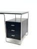 office desk/executive desk/chromed stainless steel  office table