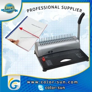 Office Equipment A4 Wire Manual Perfect Binding Machine