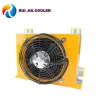 Oil Press Coolers Hydraulic Air Cooled Heat Exchanger With Fan