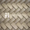 Onethatch Bamboo Matting (Teak Color) ; Synthetic Bamboo Woven Mat for Wall &amp; Ceiling Covering