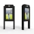 Online Support Outdoor Full Brightness Floor Standing Lcd Advertising Player For Hotels