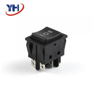 On/Off Boat Rocker Switch Power Switch I/O 4 Pins With Light 15/20A 250/125VAC KCD4 2 Colors Hardware Tools Switches