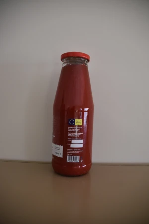 Organic Apulian Tomato Sauce, San Marzano Tomatoes, Open Field Agriculture, 720 ml