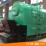 Outdoor Coal Stoker Boiler Steam Coal 1 Ton Boiler Price
