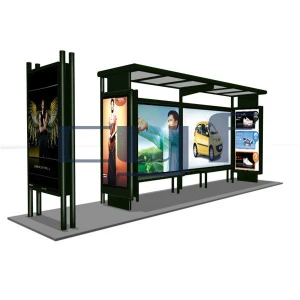 outdoor furniture bus shelter poster design