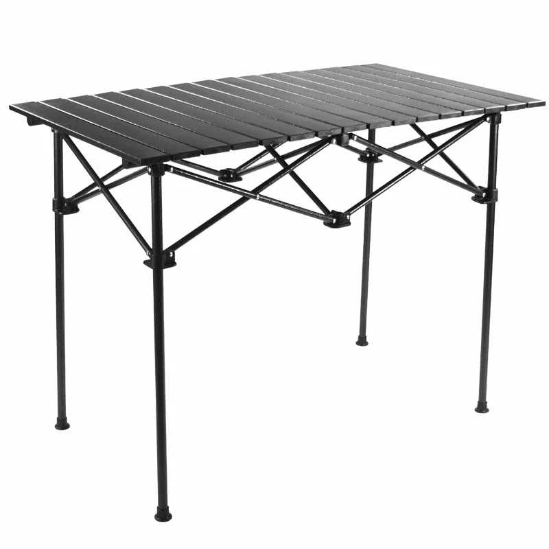 Outdoor Furniture Waterproof Aluminum Portable Folding Dining Table