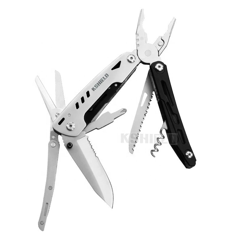 Outdoor portable combination tool folding multifunctional pliers