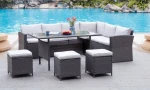outdoor rattan sofa sets garden furniture outdoor Rattan dining chairs  Rattan furniture outdoor furniture