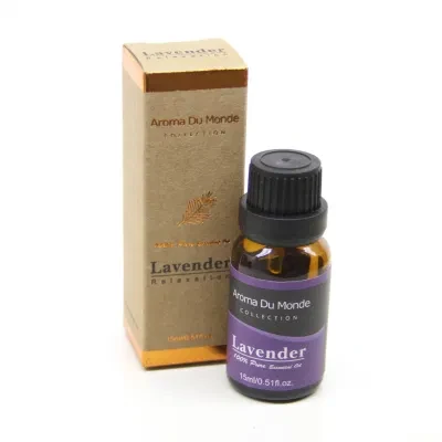 Outstanding High Quality 15ml Amber Glass Pure Lavender Essential Oil