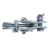 overhead line power fittings stainless steel cable clamp  precision casting clamps fiber cable suspension clamp
