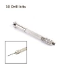 Pack of 10 DIY jewelry small hand twist drill resin crystal epoxy punch hole drilling tool suitable for handmade