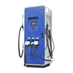 Parking lot use car charging station 400V evs charger CCS chademo gbt electric car charger new energy for commercial